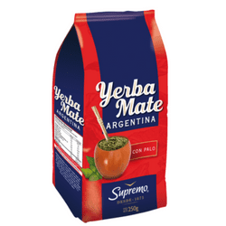 Yerba Mate Supremo Argentina con Palo, 250gr