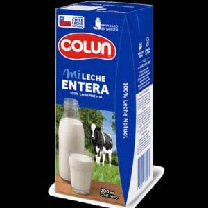 MINI Leche ENTERA Colun,  UND 200 ml