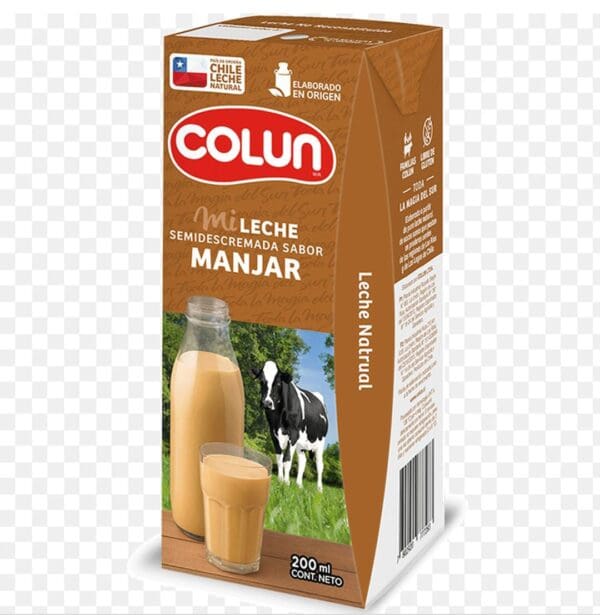 MINI Leche manjar Colun,  UND 200 ml