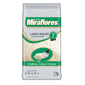 Arroz Miraflores largo 800gr