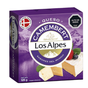 Queso Camembert Los Alpes, 125 gr