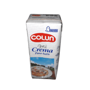 Crema de Leche Colun, 200 ml.