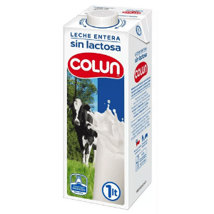 Leche sin Lactosa Colun, 1 ltr