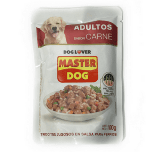Alimento de Perro Master Dog Adultos Carne, 100 gr
