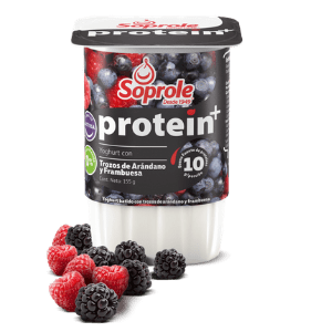 Yogurt Protein Soprole con trozos de Arandano