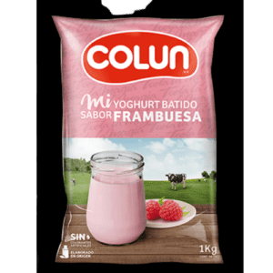 Yogurt Colun Frambuesa, 1 kg