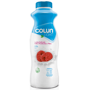 Leche Cultivada Frutilla Light Colun, 1 litro
