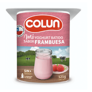 Yogurt Colun Frambuesa 1 Und, 125 gr